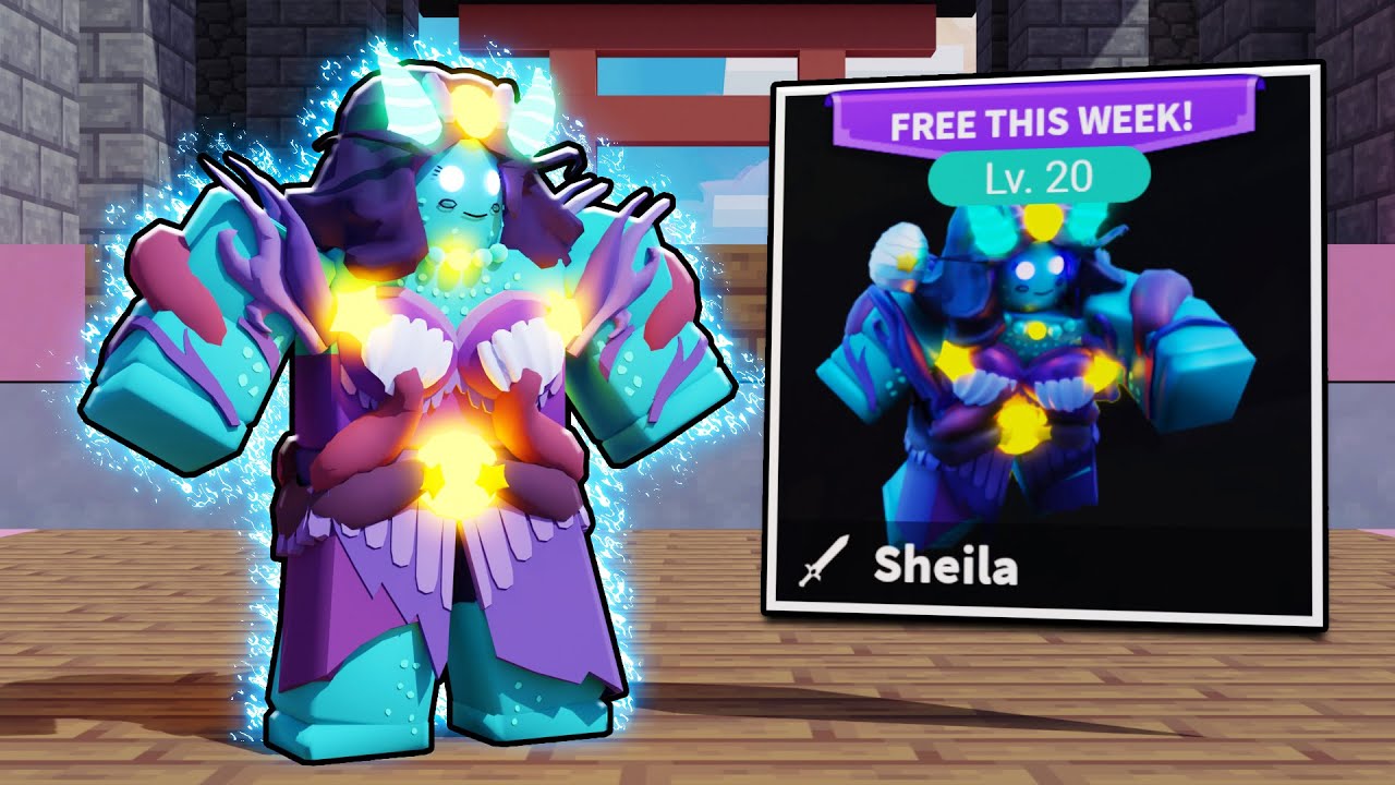 Sheila Kit Is Free Now! (Roblox Bedwars)