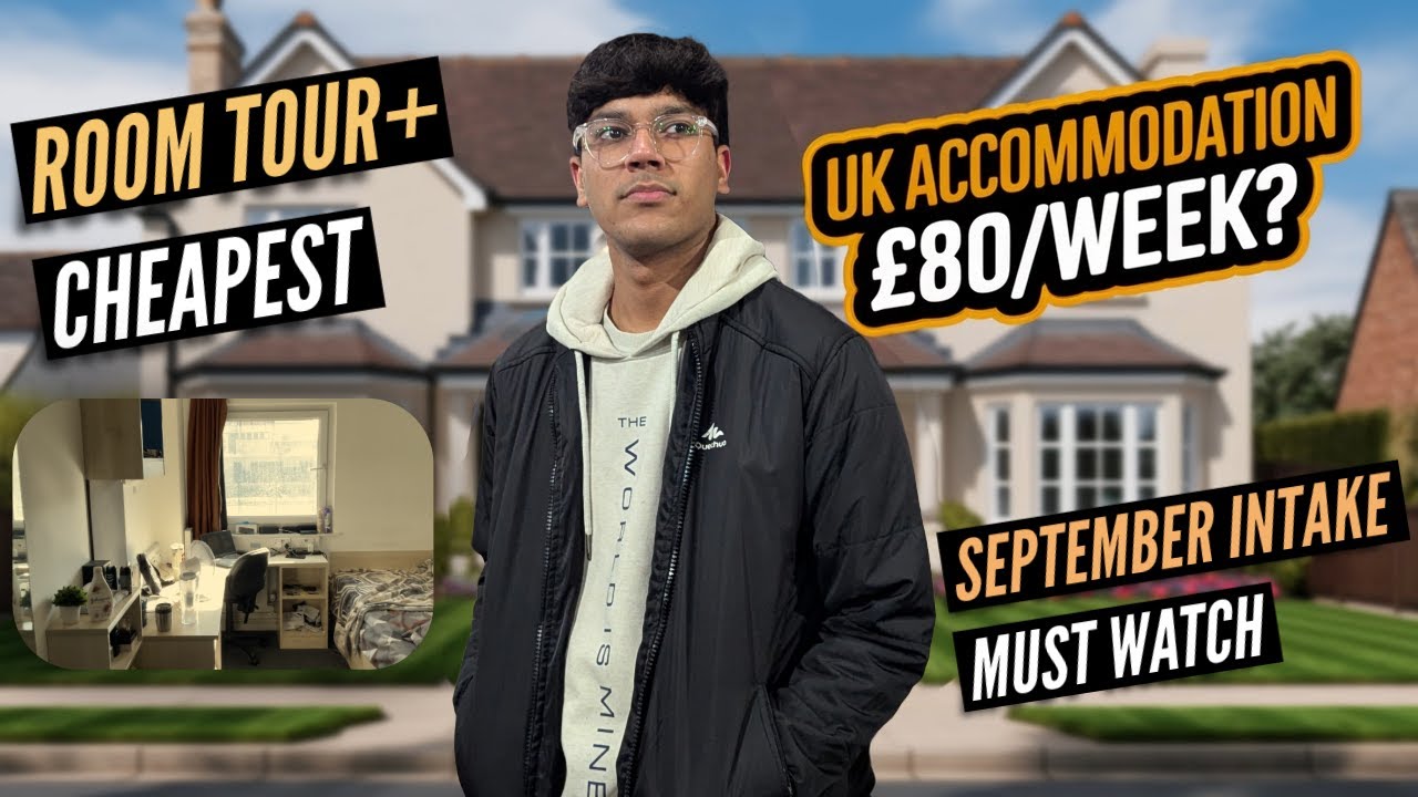 How to Book UK Student Accommodation + Real Room Tour 2025 🎓🇬🇧 | Tips, Prices & What to Expect!