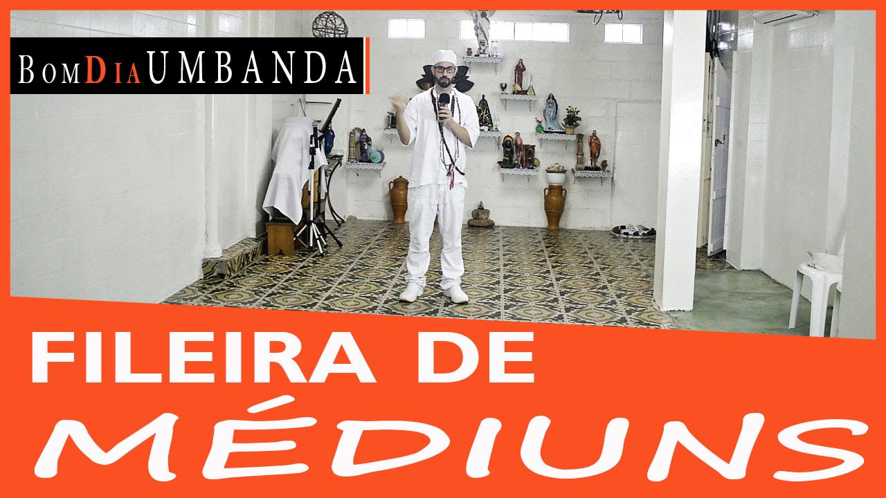 Fileira de médiuns