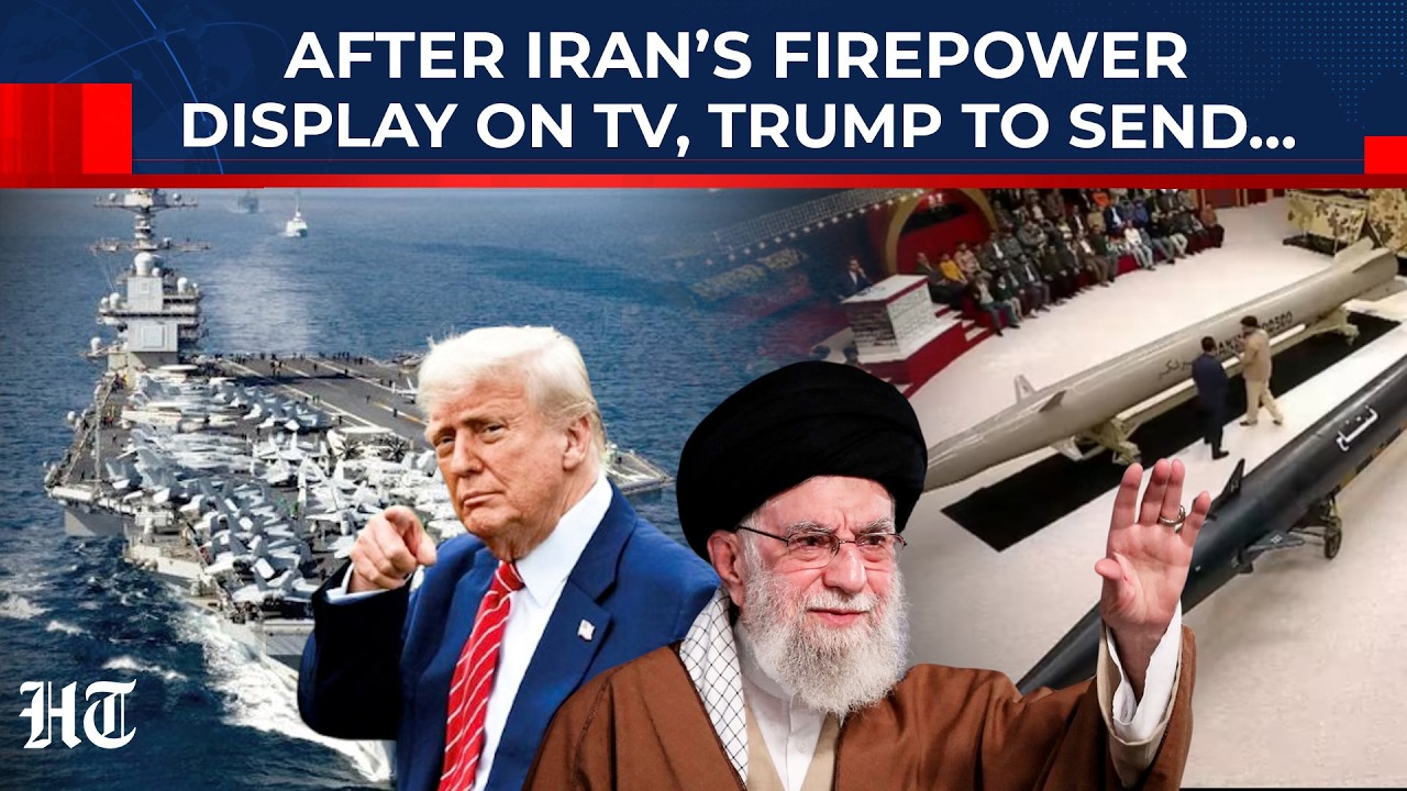 Trump's 'Weak' Bid To Match Khamenei's Army? US Mulls Sending 2nd Aircraft Carrier To Middle East