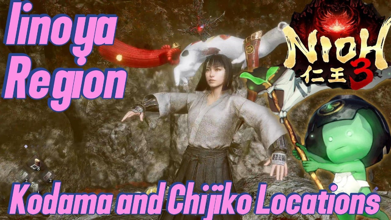Nioh 3 Kodama Locations | Iinoya Region