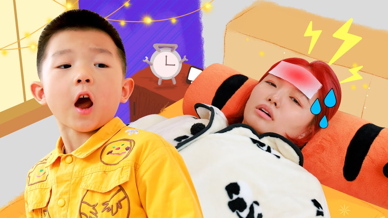 晶晶姐姐生病了！Good Habits/ Videos Complication/GIGI Kids/ Challenge Video for Child