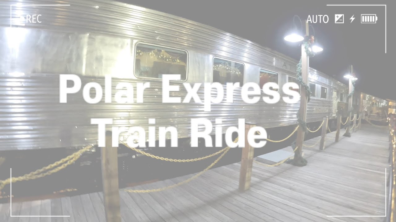 NC Transportation Museum Polar Express Train Ride l Spencer, NC l NOV 2024