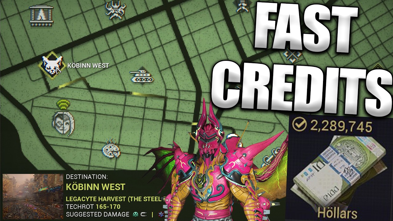 Best New Warframe Credit Farm For This 2X Credit Weekend!
