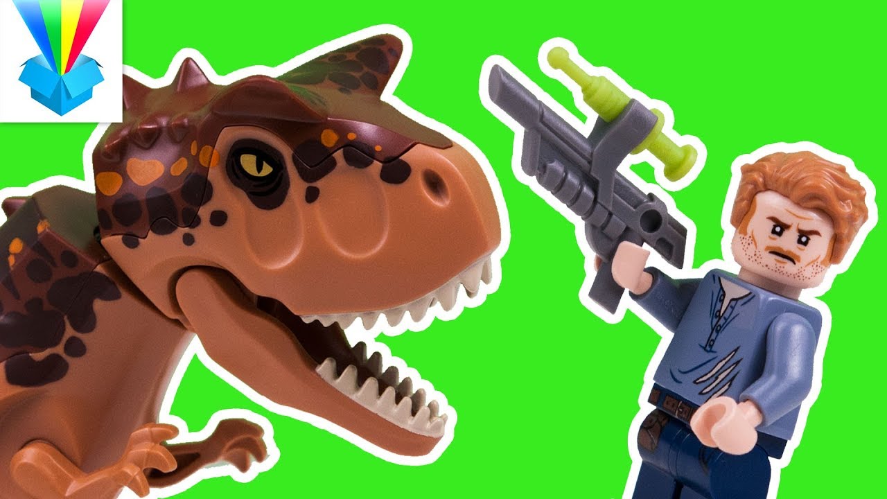 Kicsomi - ⚽Csocsó⚽: 🎁 LEGO® Jurassic World - Carnotaurus menekülés a guruló gömbben 😱