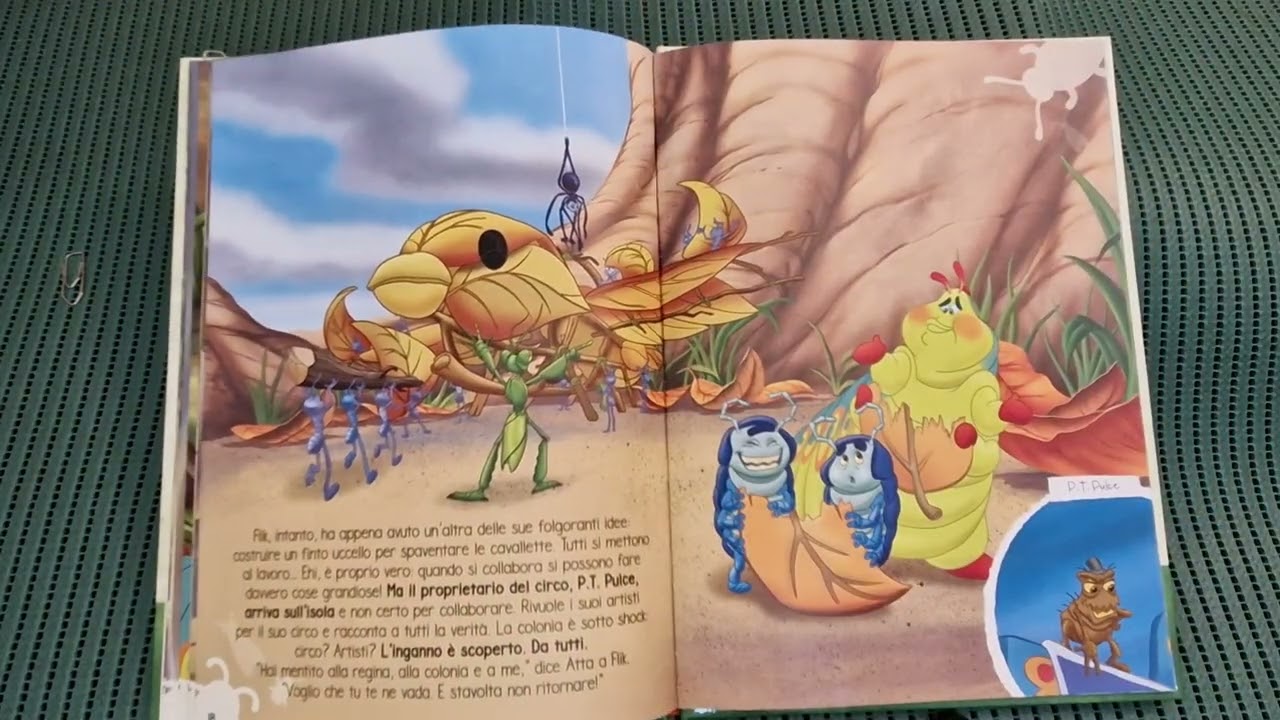 GIOCA CON CHECCO-A BUG'S LIFE- Magiche storie sonore bellissima favola guardo, leggo, ascolto