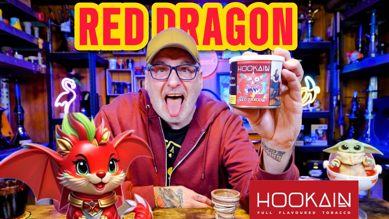 HOOKAIN - Angry Red Dragon