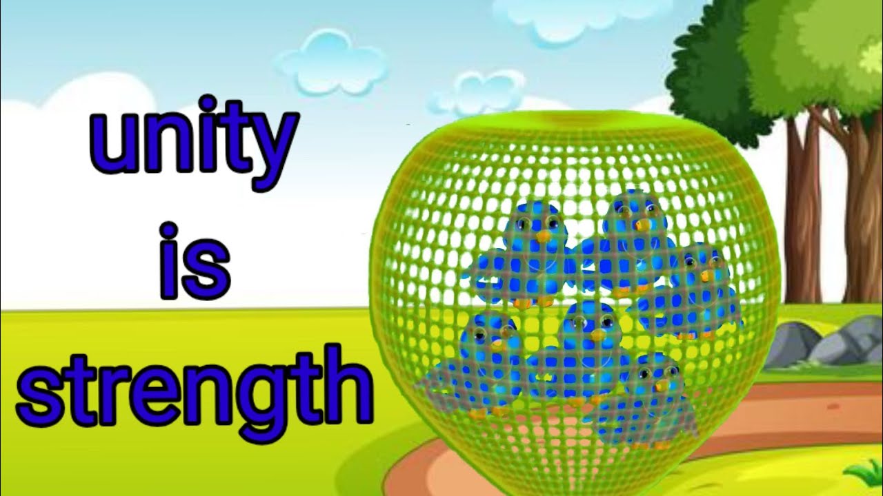 unity is strength // english moral story for kids