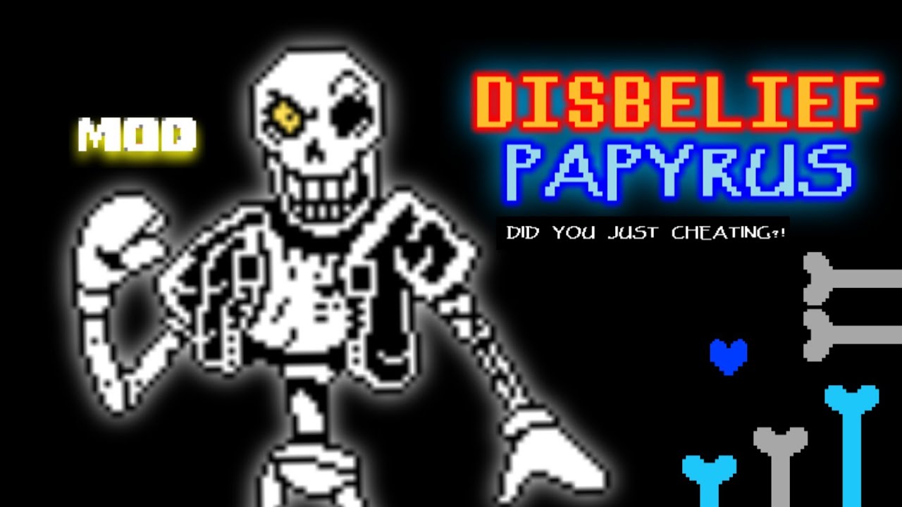 Undertale (Disbelief Papyrus) ► All Completed Phases - Full Battle