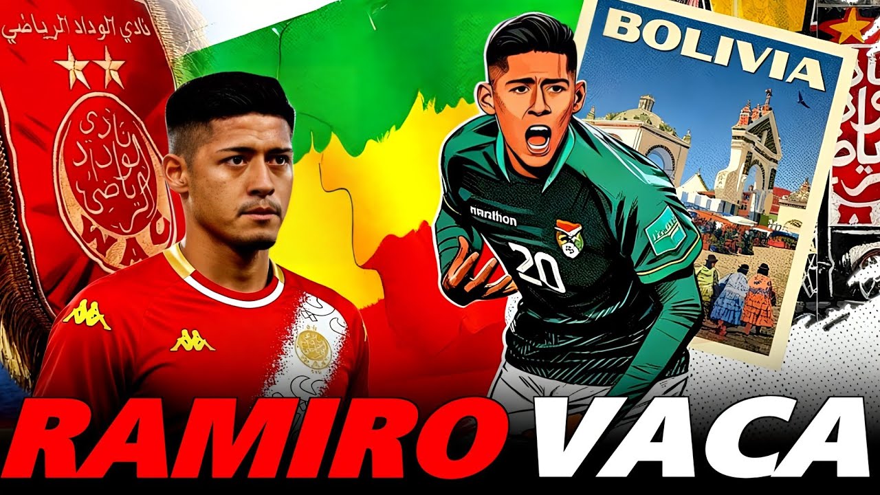مهارات لاعب الوداد الجديد البوليفي راميرو فاكا رسمياً | أهداف ،مراوغات، أسيست | ramiro vaca wydad |.