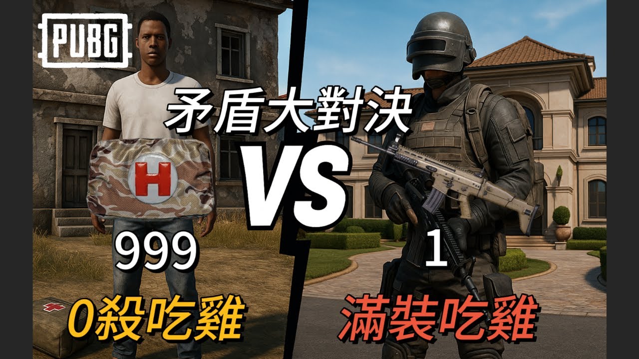 【絕地求生PUBG】誰說不殺人就不能吃雞？PUBG路人小哥挑戰0殺奇蹟！