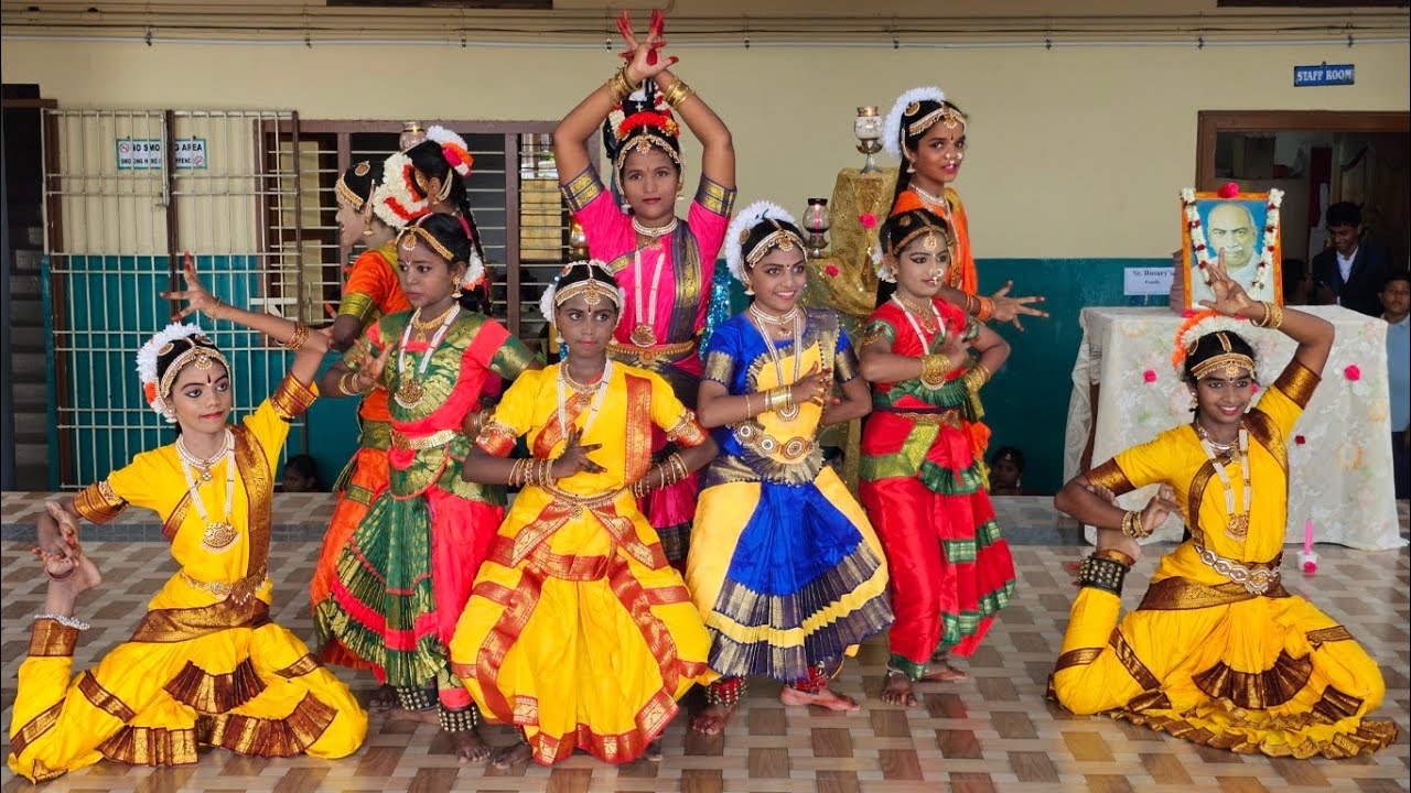 Kamarajar Day Celebration  Welcome Dance - SJC Tindivanam
