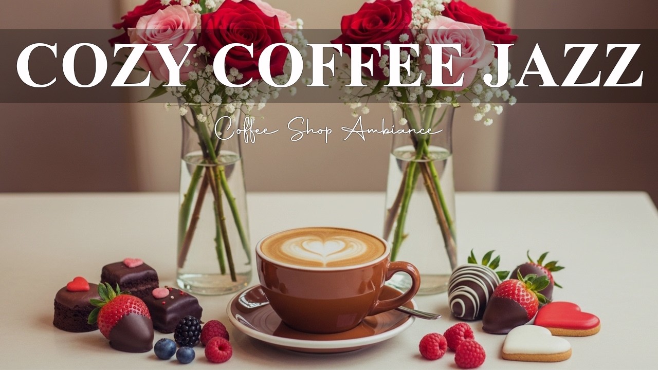 Cozy Coffee Jazz☕ Coffee Shop Ambiance - Elegant Bossa Nova Instrumental for Holiday
