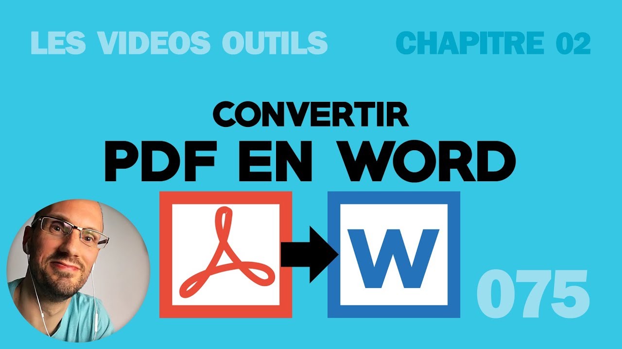 Convertir PDF en WORD mes différentes techniques
