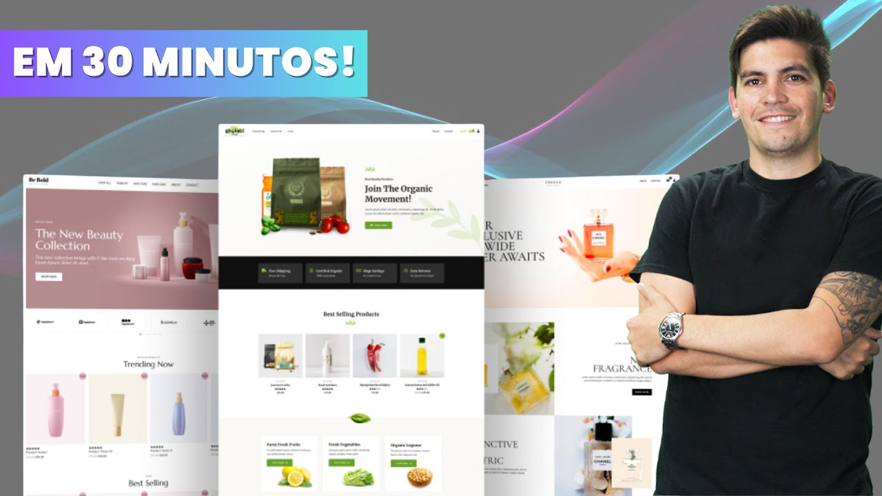 Criar uma Loja Online Com WordPress e WooCommerce em Apenas 30 Minutos!