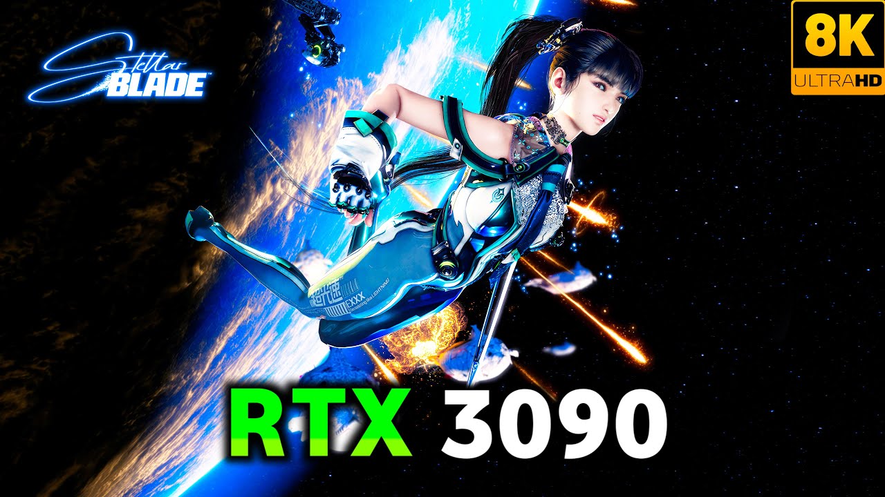 RTX 3090 on Stellar Blade in 8K