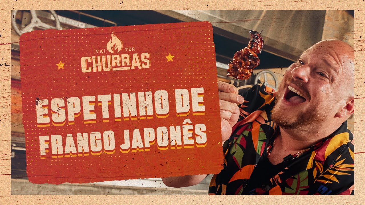 Espetinhos de frango com molhos hoisim e tarê | Comidas de rua
