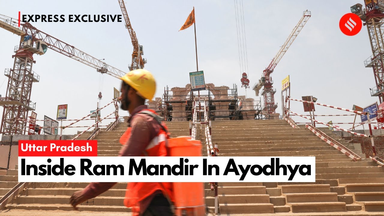 Inside Ram Mandir In Ayodhya | Uttar Pradesh | Ram Mandir Construction Site | Ayodhya Ram Mandir