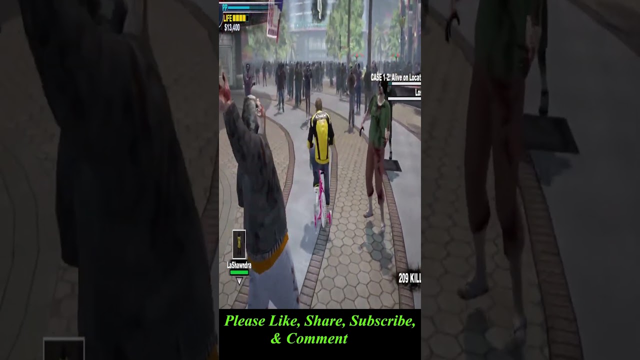 Riding Through The Zombie Horde - Dead Rising 2 #Shorts