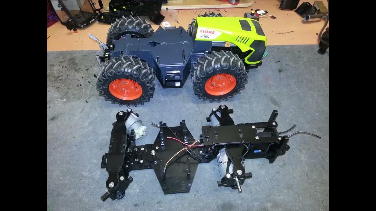RC Bruder Umbau Claas Xerion 5000 in Modulbauweise