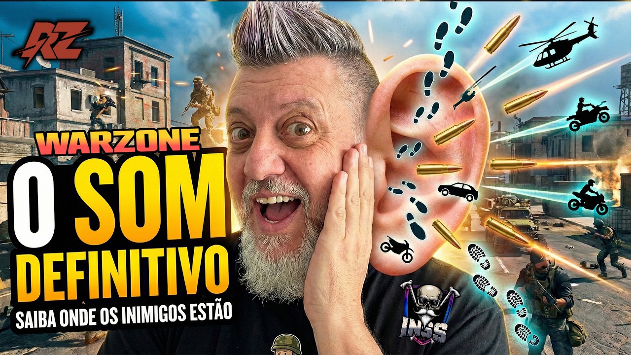 🚨 VOCÊ ESTÁ USANDO O ÁUDIO ERRADO NO WARZONE! 💥O AUDIO DEFINITIVO💥