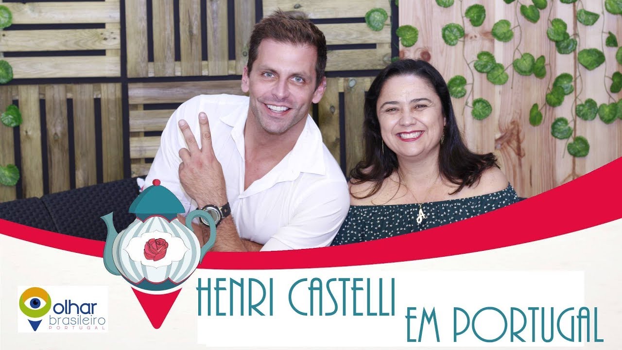 HENRI CASTELLI EM PORTUGAL - CHÁ E PROSA ESPECIAL