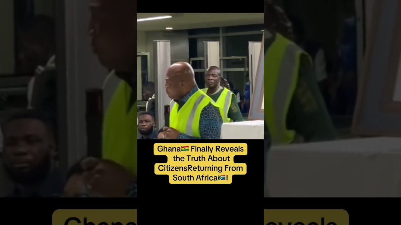 Ghana Finally Reveals the Truth About Citizens Returning From South Africa!😱