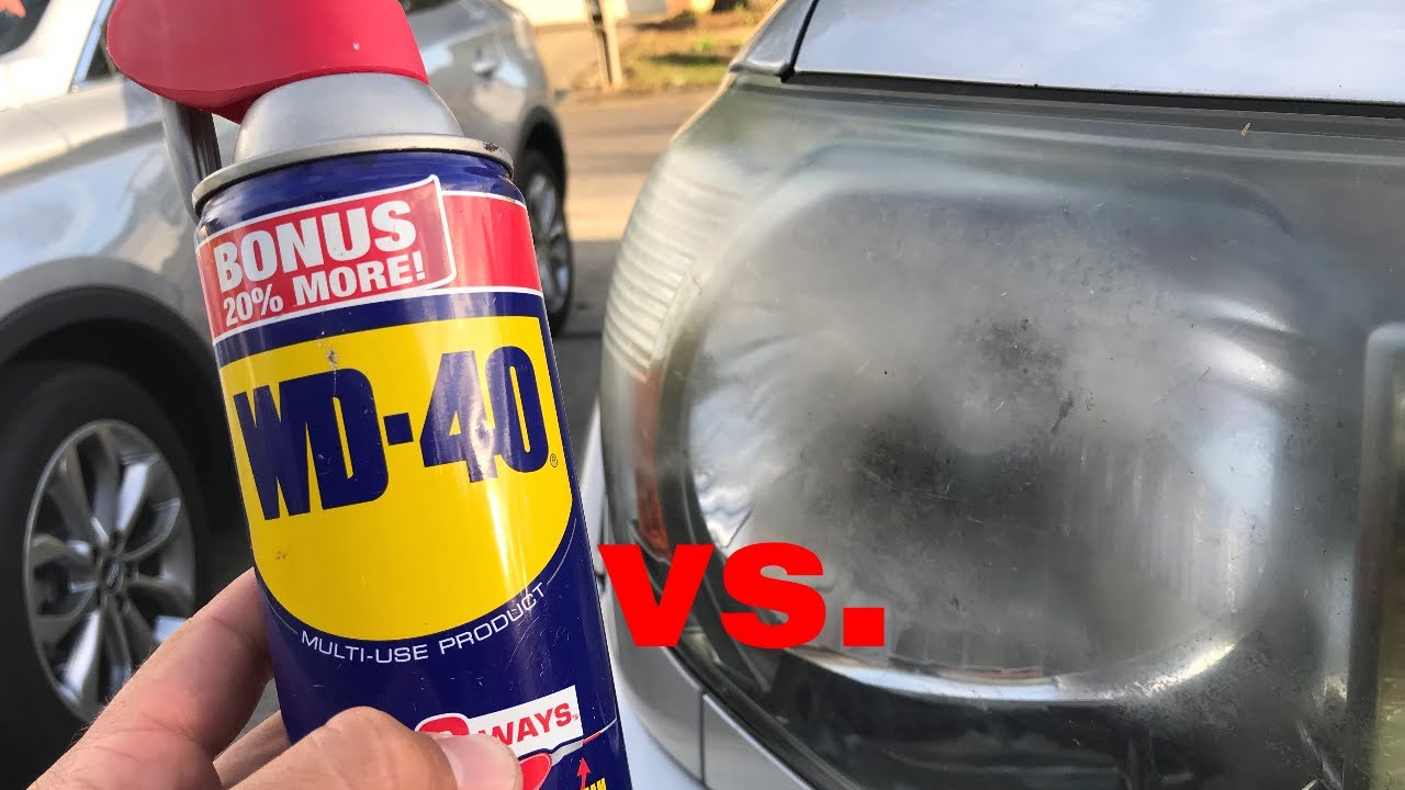 ПРАВДА о WD 40 против фар!