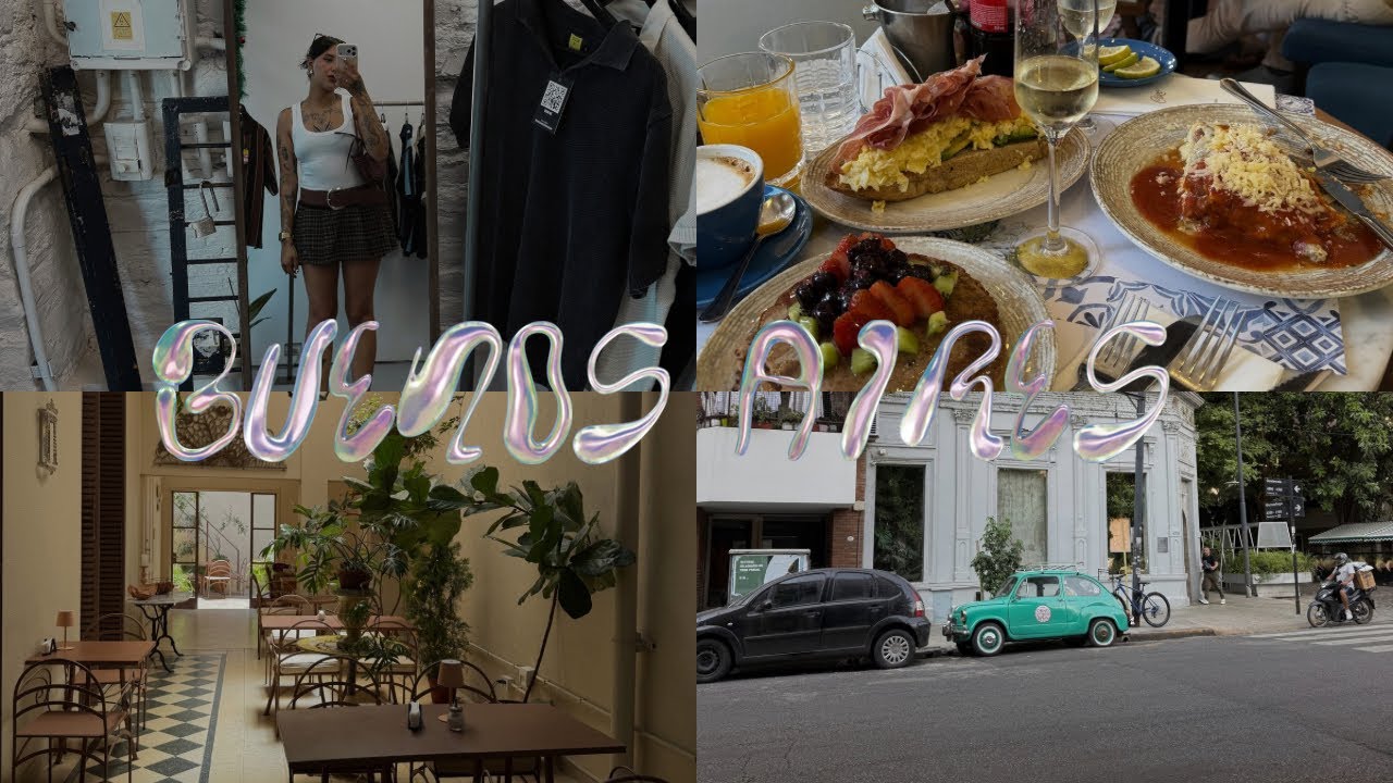 Argentina pt1 |  cafés, fofoca & lojas