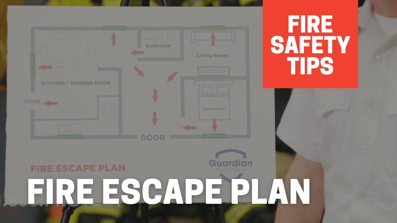 How to create a home fire escape plan | Fire Safety Tips