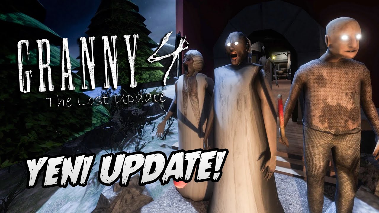 GRANNY VE AİLESİ DENİZ FENERİNE YERLEŞTİ 😂 - GRANNY 4 The Lost Update