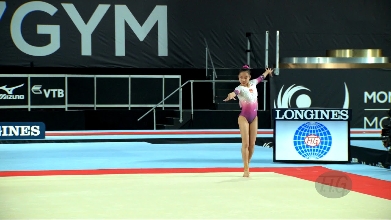WANG Yan (CHN) - 2017 Artistic Worlds, Montr&eacute;al (CAN) - Qualifications Floor Exercise