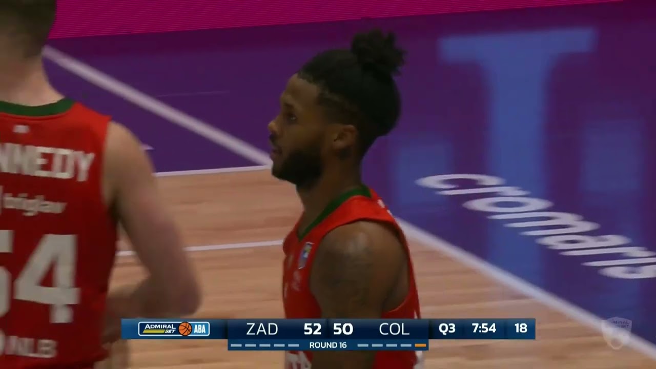 AdmiralBet ABA League 25/26, extended highlights, Round 16: Zadar - Cedevita Olimpija (23.1.2026)