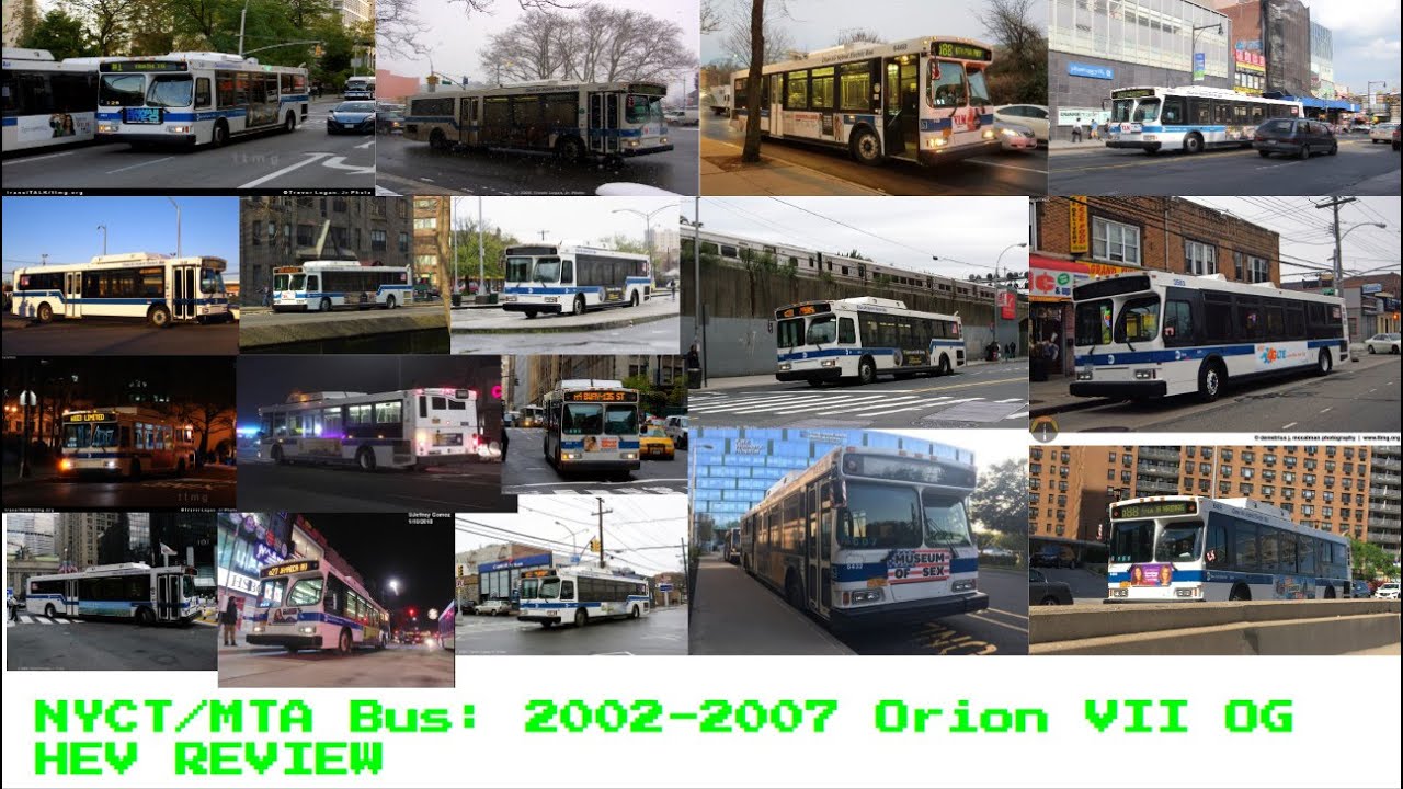 MTA Bus/NYCT/MaBSTOA: 2002-2007 OG HEV Review!