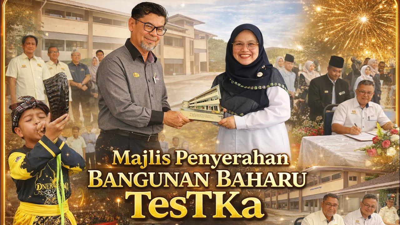MOMEN BERSEJARAH! Majlis Penyerahan Bangunan Baharu TesTKa