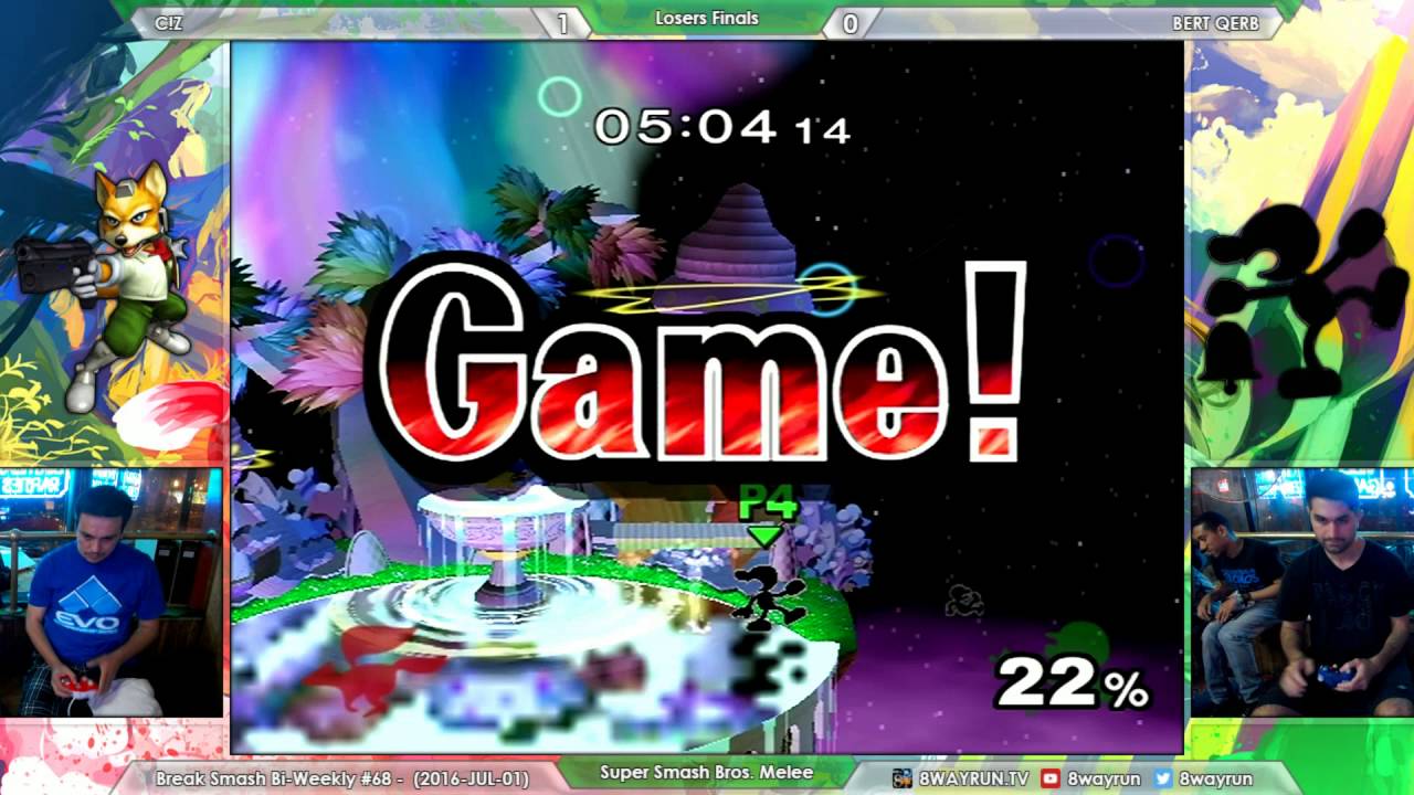 Break Smash #68   SSBM LF   C!Z VS BERT QERB