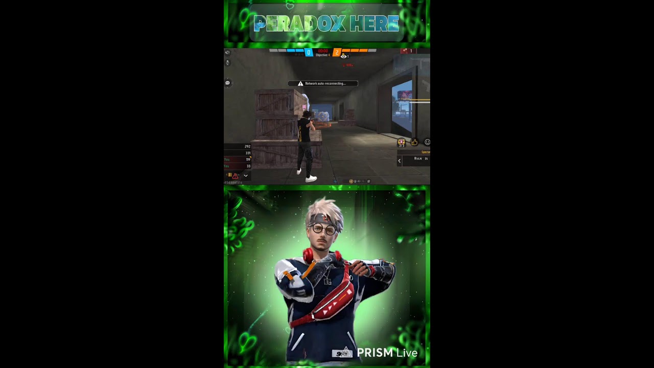 Peradox here 😶‍🌫 live and challenge 1v4 🤯 #freefire live Gapmply test 🤯🤯 live giveaway🤯🤯