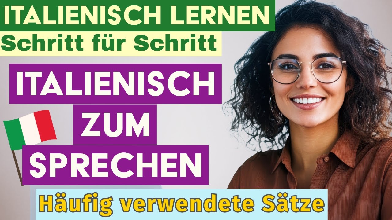 Alltagsitalienisch 🇮🇹 Natürliche Sätze für Gespräche