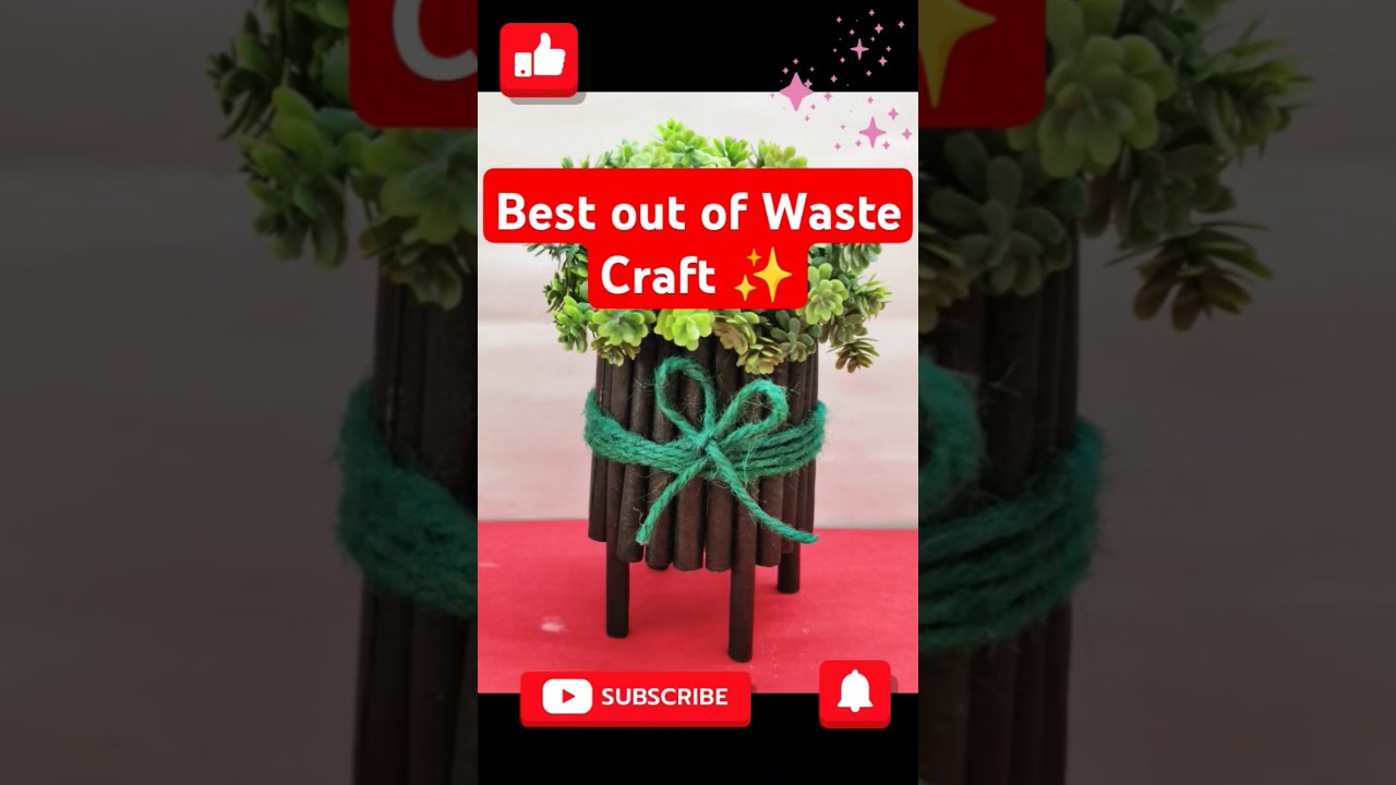 Wedding Card Reuse Craft✨Plastic Bottle Reuse#bestoutofwaste#weddingcardcraft#reuse#shorts#art
