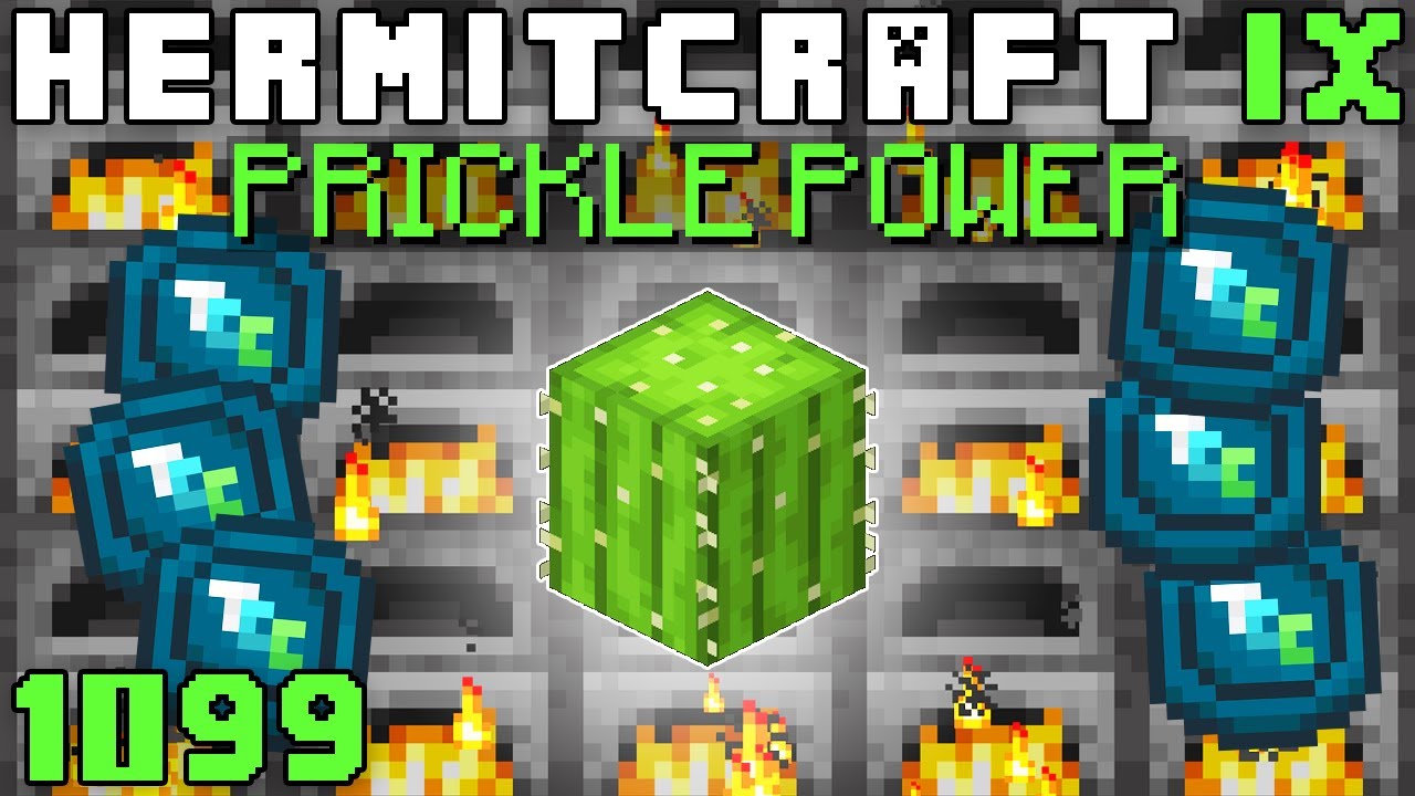 Hermitcraft IX 1099 Мощная плавильня!