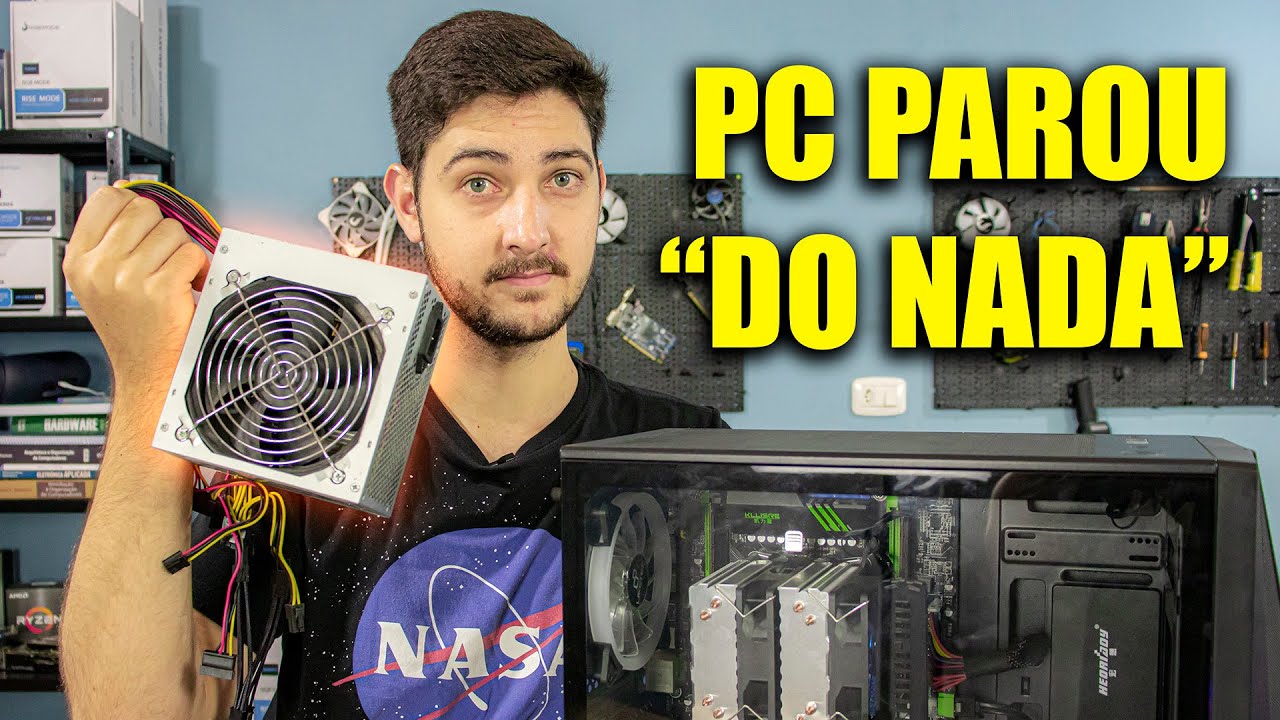O QUE ACONTECE QUANDO USO UMA FONTE PORCARIA NO PC