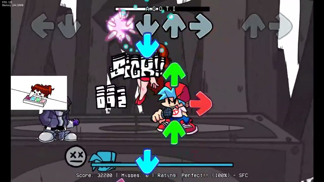 FNF A.G.O.T.I but everytime opponent's turn the mod changes