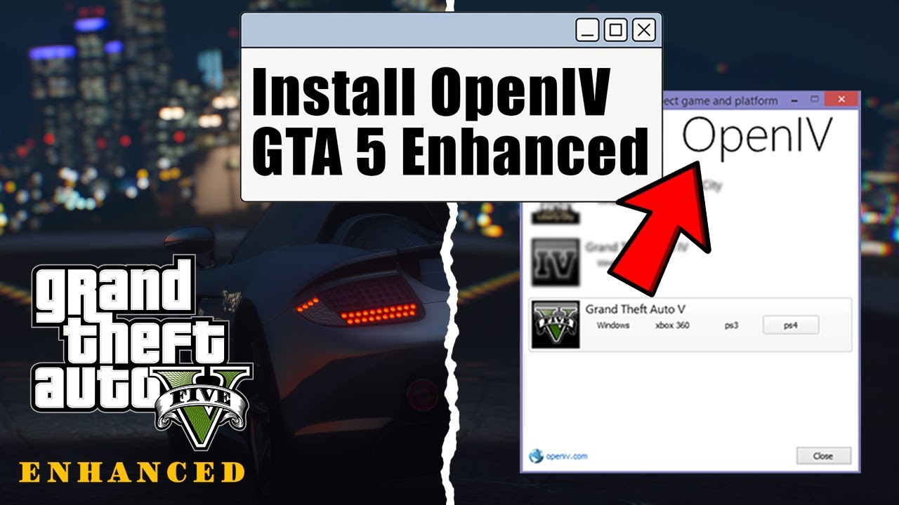 How to Install OpenIV in GTA V Enhanced (2025) GTA 5 Mods
