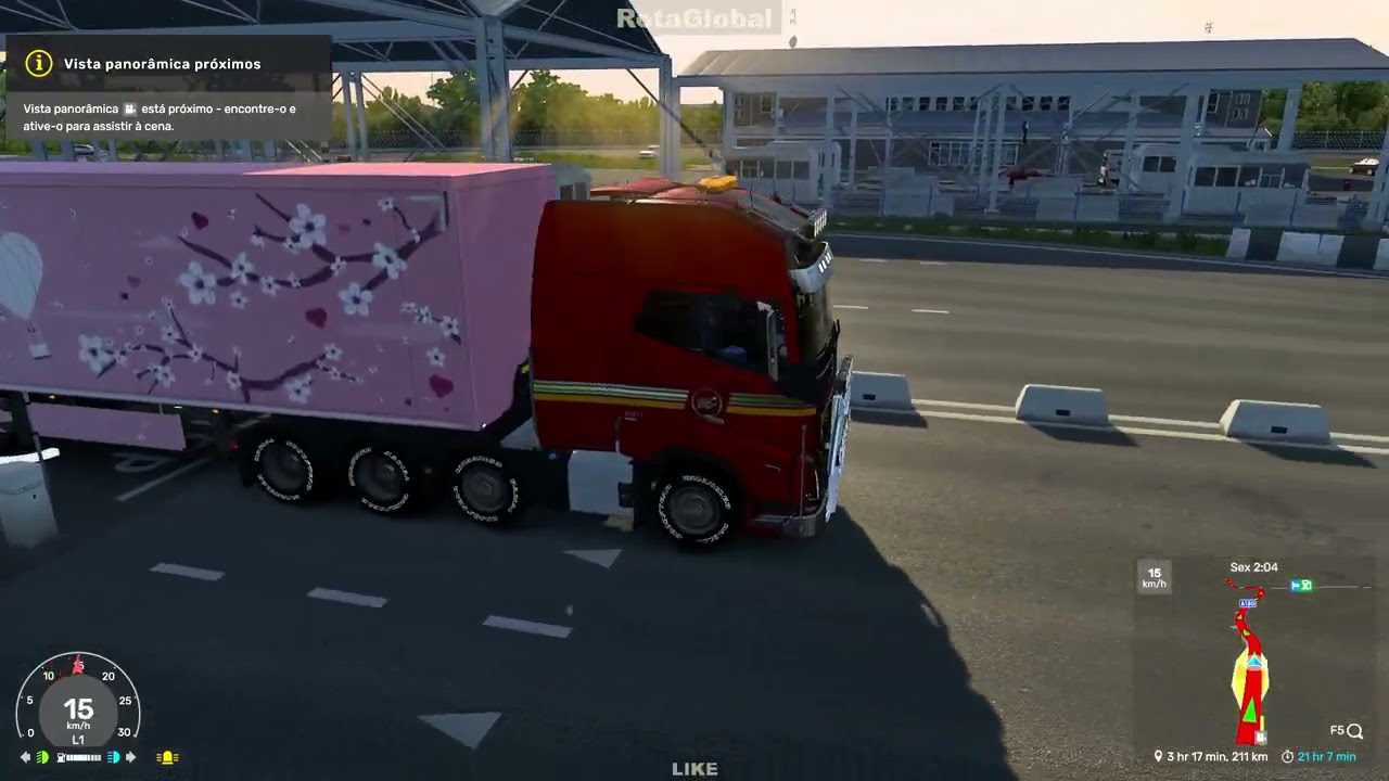 VALENTINE´S DAY DELIVERY - CIFTs from NARVA ESTONIA to S.PETERSBURG RUSSIA (215km) no ETS2
