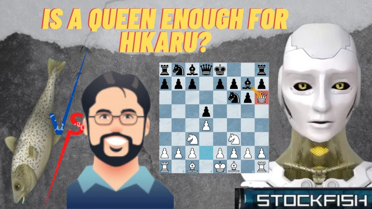 Stockfish 15 plays the Botez gambit against Hikaru (bot), can he do it??
