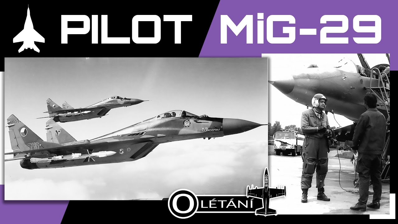 O létání s MiG-29 (Václav Vašek)