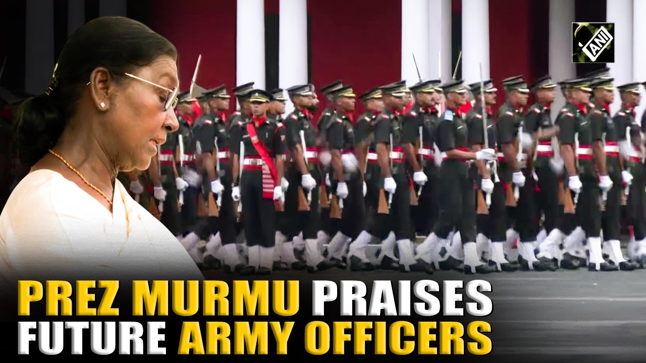 President Murmu congratulates IMA cadets, praises their role in regional stability and leadership