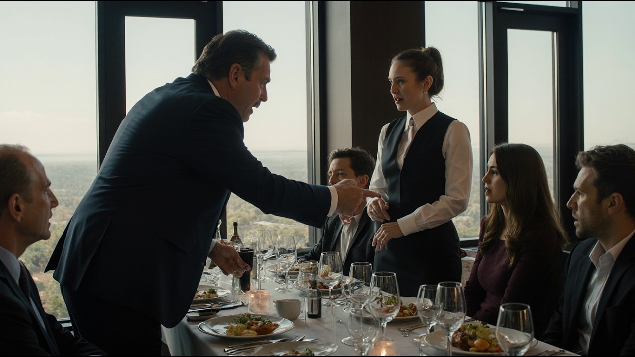 O Cliente Rico Humilhou a Garçonete — Mas a Resposta Dela Silenciou o Restaurante