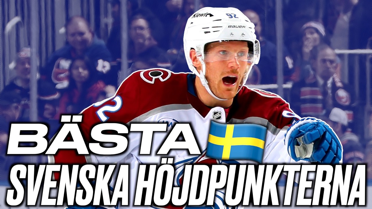 🇸🇪 Top 20 Plays from Swedes in the NHL before the Olympic Break 🇸🇪
