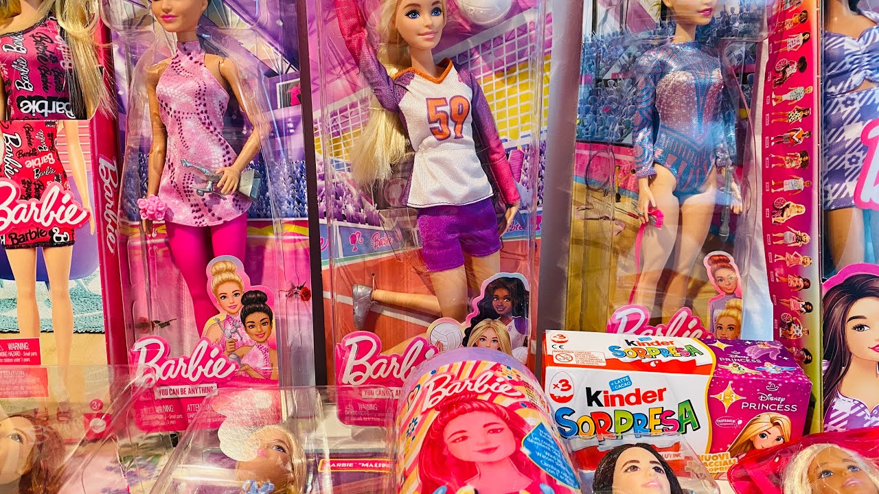 ASMR Unboxing Barbie Compilation 